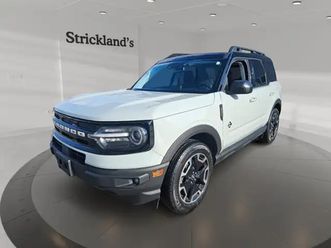 2022 ford bronco sport outer banks 4x4