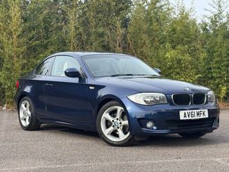 2011 bmw 1 series 2.0 120i se coupe 2d
