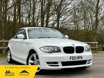 2011 bmw 1 series 2.0 120i sport coupe auto