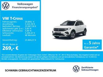 volkswagen t-cross goal 1.0 tsi