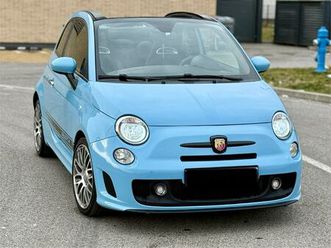 abarth 500c 1.4 * cabrio * baby blue * automatic * zg, 2015 god.