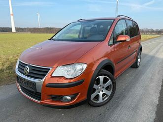 vw cross touran*xenon*shz*mfl* tempomat*klima*alu*2.hand*8fach*