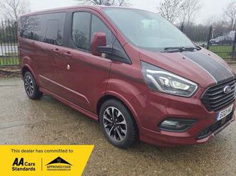 2021 ford tourneo custom 2.0 ecoblue 185ps l/r 8 seater sport auto mpv diesel automatic
