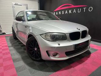bmw serie 1 coupe e82 lci 125i 218 ch luxe a* harman kardon / siège élec, chauffant / volant chauffant