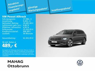 volkswagen passat alltrack 2.0 tdi 4mot ahk led navi parkpi