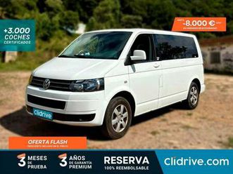 volkswagen transporter mixto largo tm 2.0 tdi 140cv 2.8t 5pl