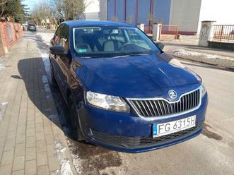 skoda rapid active 1,0 tsi 70kw(_95km) 5-biegowa. w dobrym stanie gorzów wielkopolski • olx.pl