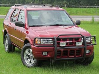 2001 isuzu rodeo ls 4wd