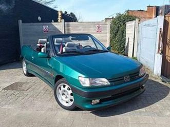② peugeot 306 1.8 cabrio 1996 roland garros — peugeot — 2ememain