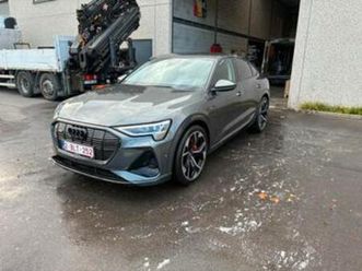 ② audi e-tron q8 50 sportback — audi — 2ememain