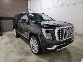 gmc yukon denali with captain seats 6.2l brand new
