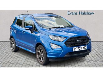 ford ecosport 1.0 ecoboost 125 st-line 5dr
