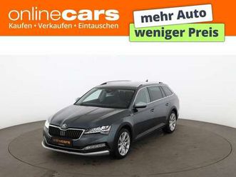 skoda superb combi 2.0 tdi scout 4x4 aut matrix standh