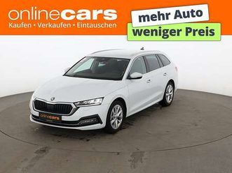 skoda octavia combi 2.0 tdi business led ahk leder nav