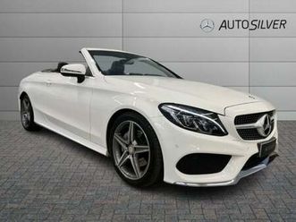 mercedes-benz classe c cabrio 220 d 4matic auto cabrio premium plus del 2017 usata a verona