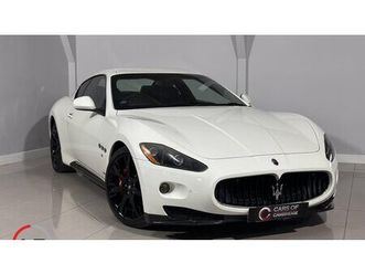 2012 maserati granturismo 4.7 v8 s coupe 2dr petrol auto euro 4 ( a vendre