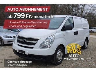 h-1 cargo 2.5 crdi garantie | frisch ab mfk | auto-abo möglich | km unbegrenzt