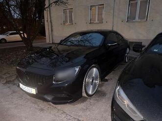 mercedes s63 coupé 4 matic tüv neu service neu swarovski tv