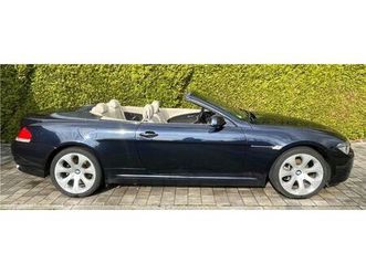 bmw 630i cabrio ez 03/2007, 190 kw, monaco...