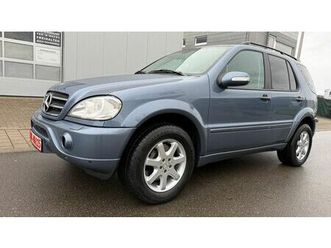 mercedes-benz ml 400 cdi final edition automatik 1-hand,shz
