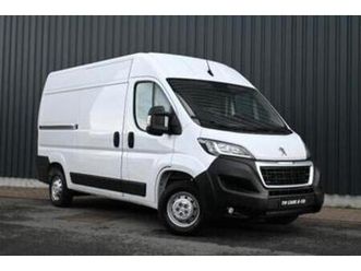 ② peugeot boxer l2h2 140pk/ camera, pdc, cruise, lineass, btw — camionnettes & utilitaires — 2ememain
