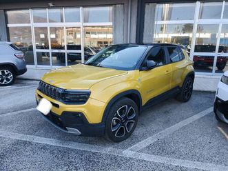 jeep avenger 1.2 turbo summit fwd 100cv del 2024 usata a avezzano