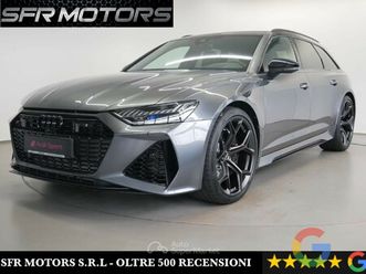 rs 6 avant 4.0 tfsi v8 quattro tiptronic performance *iva esposta*