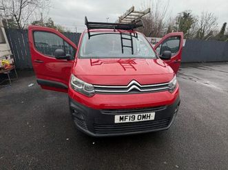 citroen, berlingo, panel van, 2019, manual, 1560 (cc)