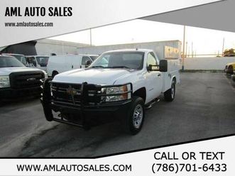 2013 chevrolet chevy silverado 3500hd work truck 4x4 2dr regular cab lb srw