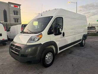 2018 ram promaster 2500 high roof cargo van