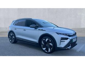 skoda elroq 250kw vrs 84kwh 4x4 5dr auto