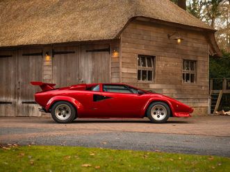 1982 lamborghini countach - 5.0 v12 5000 s