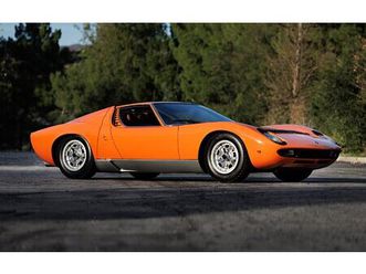 1969 lamborghini miura
