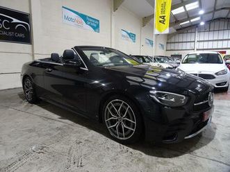 2.0 e220d amg line (premium) cabriolet g-tronic+ euro 6 (start/stop) 2dr