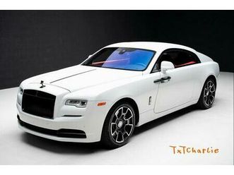 used 2020 rolls-royce wraith black badge