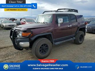 2007 toyota fj cruiser 4wd