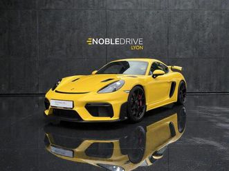 718 gt4 rs 4.0 500ch - porsche approved - malus inclus