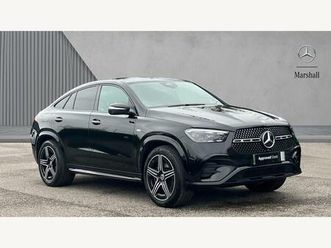 2.0 gle400e 31kwh urban edition coupe g-tronic 4matic euro 6 (start/stop) 5dr