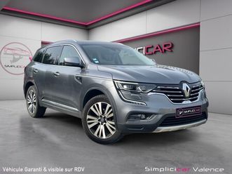 renault koleos ii 4x4 2.0l dci 175 initiale paris sans adblue cuir chauffants ventilés bose caméra garantie 12 mois