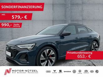 q8 sportback e-tron 55 s-line matrix+nav+hud+b&o