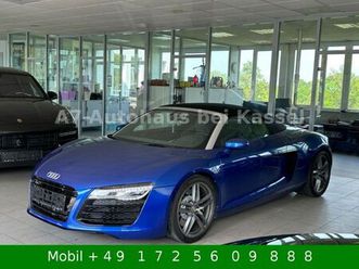 audi r8 spyder 4.2 fsi schalensitze b&o carbon s-tron