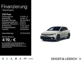 volkswagen polo, polo 1.0 tsi dsg r-line iq.light*navi*kamera