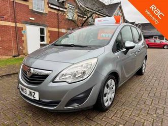2013 vauxhall meriva 1.7 cdti 16v [110] exclusiv 5dr auto mpv diesel automatic