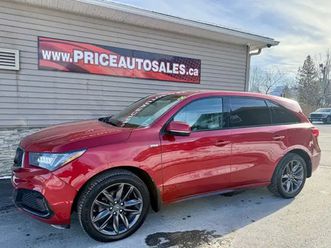 2019 acura mdx a-spec sh-awd