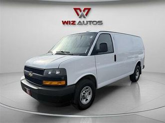 used 2020 chevrolet express 2500 work van