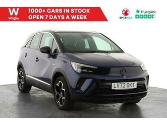 2022 vauxhall crossland 1.2 turbo ultimate 5dr hatchback petrol manual
