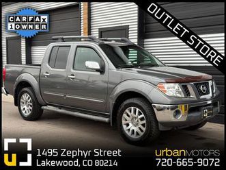 used 2009 nissan frontier le crew cab