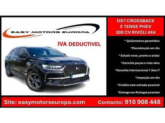 ds ds 7 crossback 300 cv 4x4 eat8 e-tense hybrid rivoli