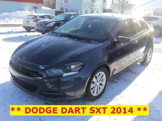2014 dodge dart sxt bluetooth/caméra