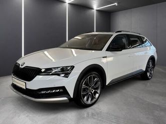 skoda superb combi 2.0 tsi, scout 4x4 opf black design